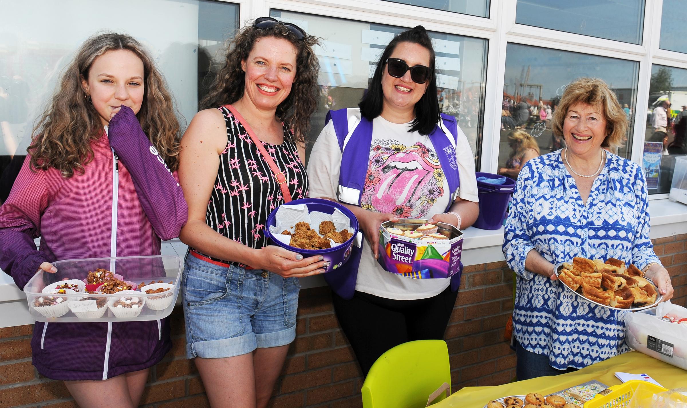 Sunshine and smiles at Kingcase Primary Schools summer fayre on Saturday, June 1. (Image: Charlie Gilmour)